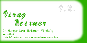 virag meixner business card